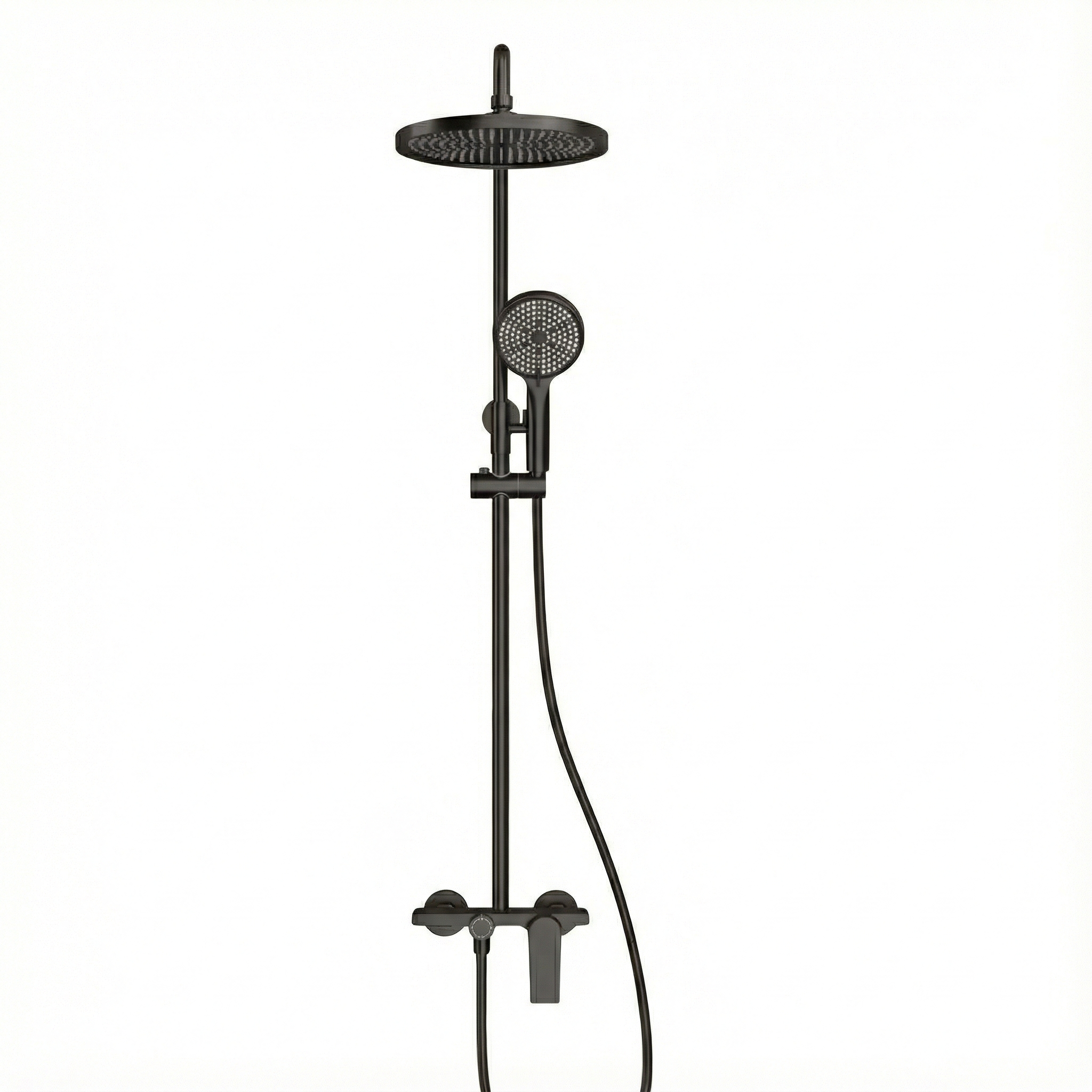 Douche Thermostatique Noir Brossé 3 Voies | Kuro